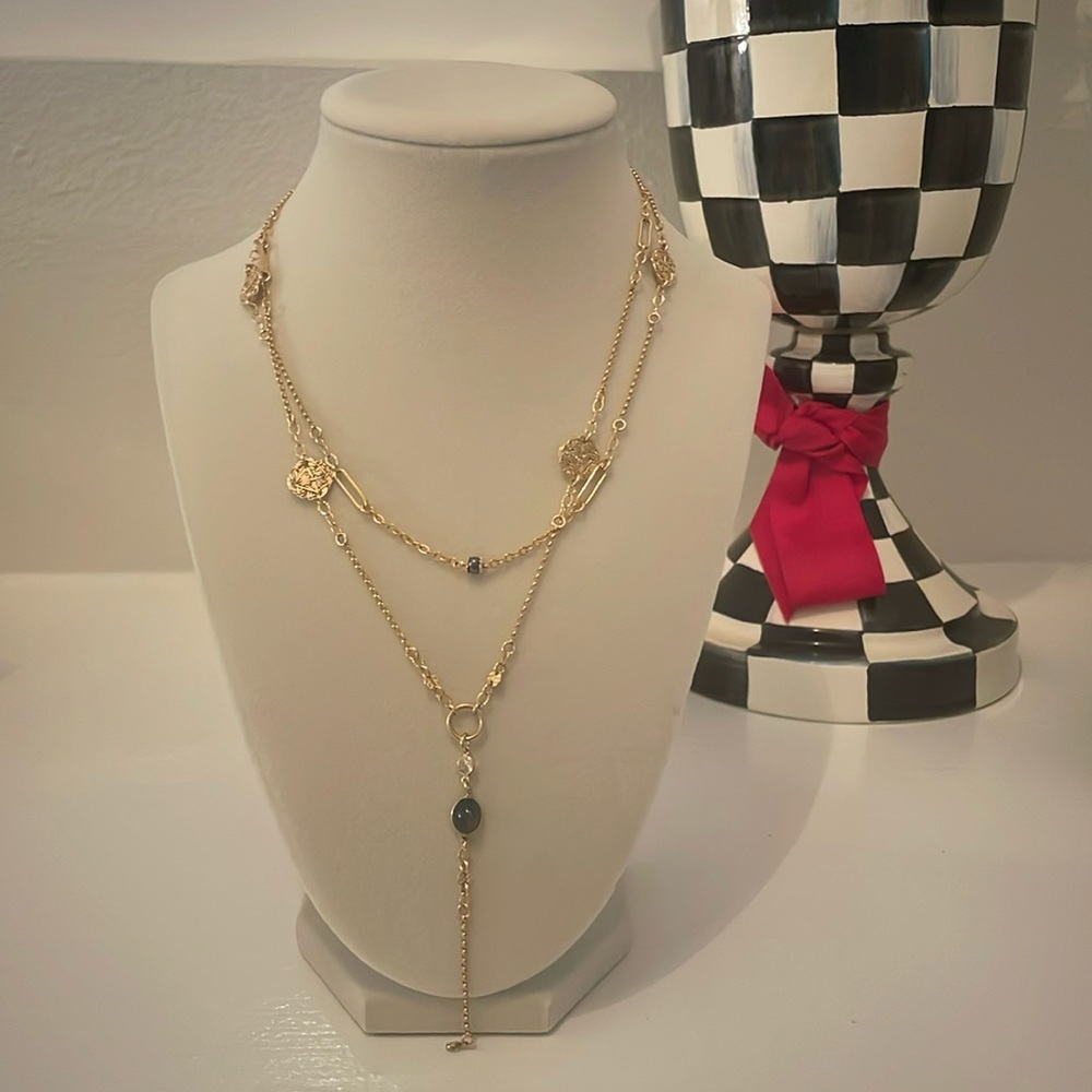 14k gold plated necklace